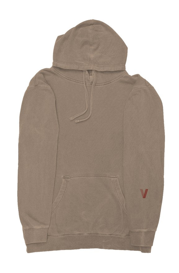 Makeda Pigment-Dyed Pullover Hoodie